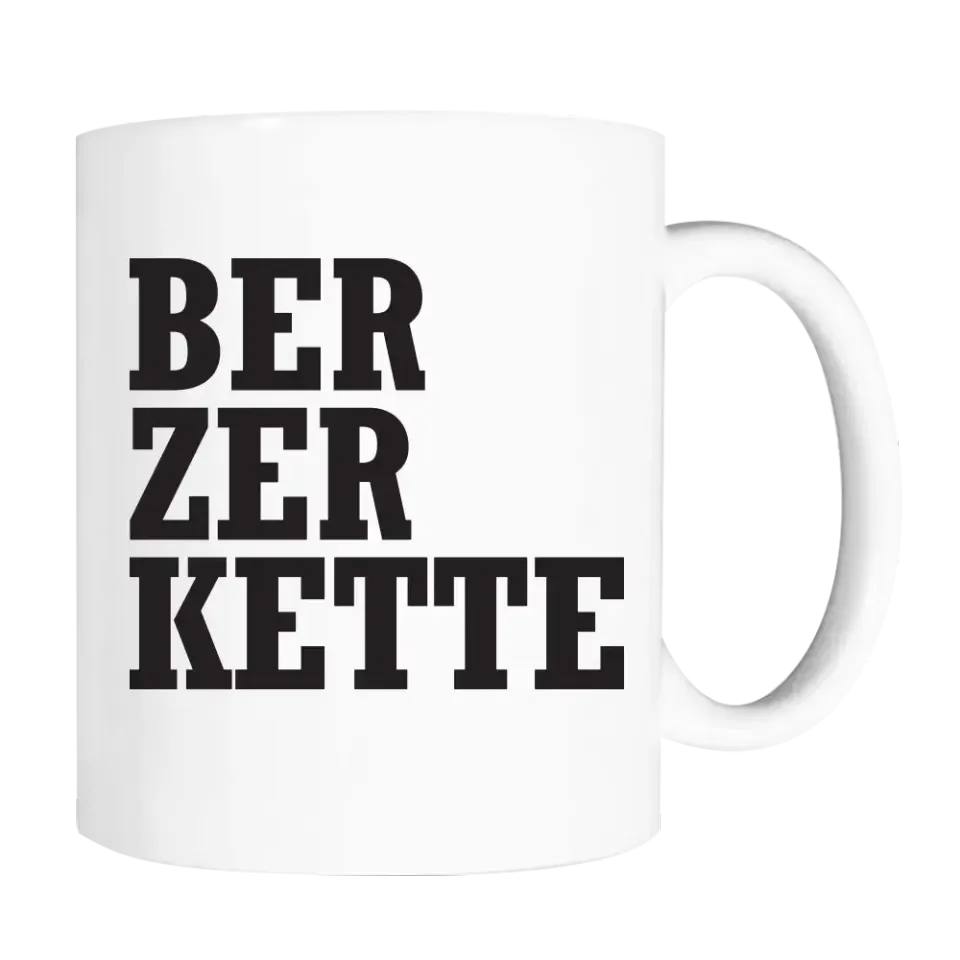 Zakk Wylde Berzerkette Colors mugg vit keramik