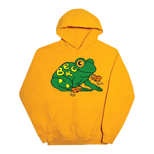 Beck Frog Hoodie hoodie guld fleece