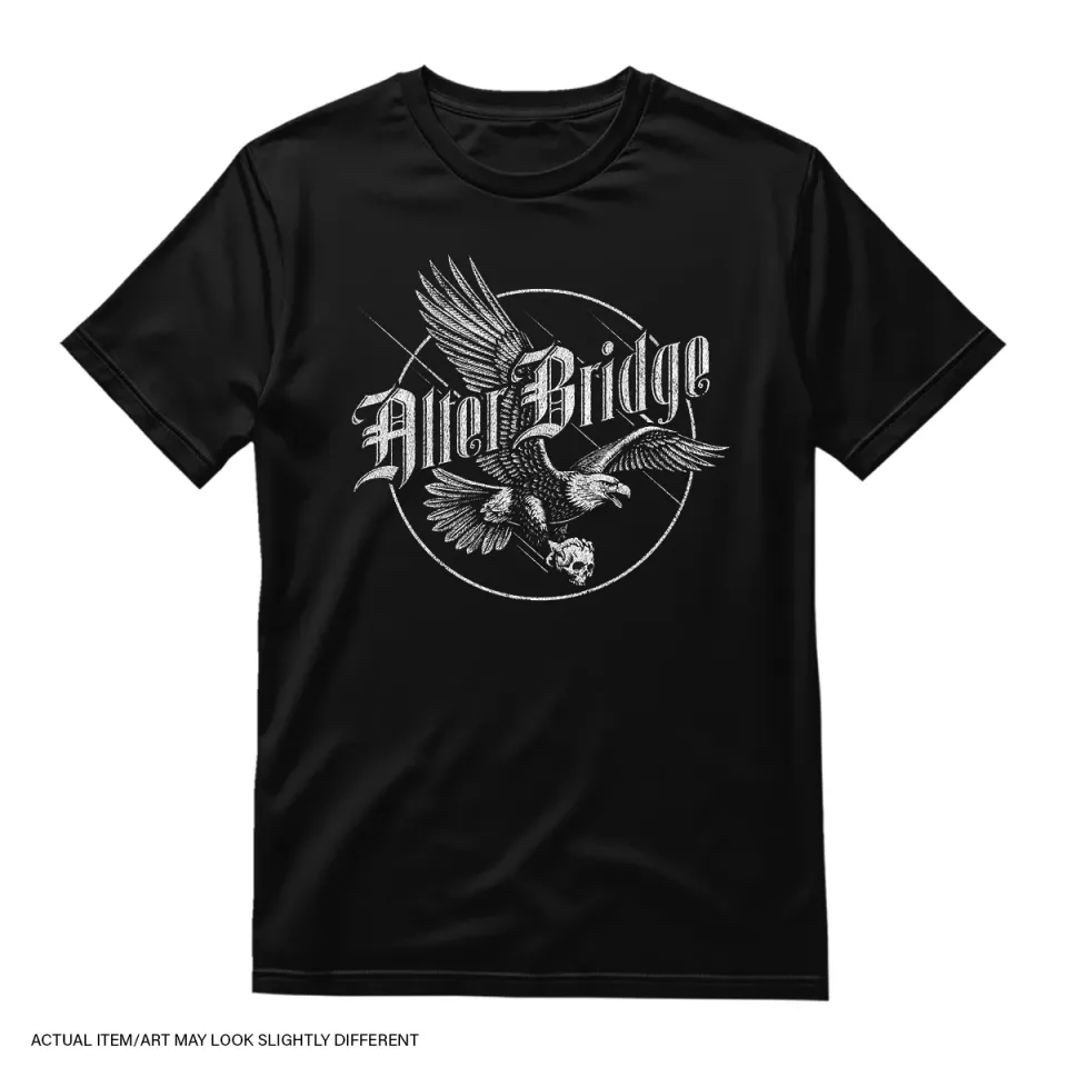 Alter Bridge Eagle t-shirt svart med tryck fram