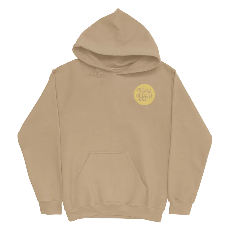 The Head and the Heart Arrow hoodie sandstone oversize