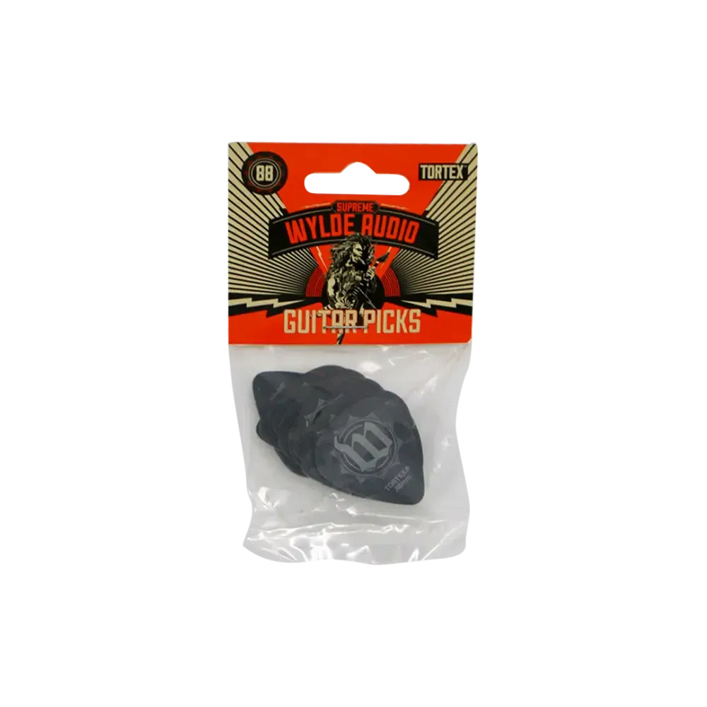 Zakk Wylde Wylde Audio Ultex plektrumset 4-pack blandade