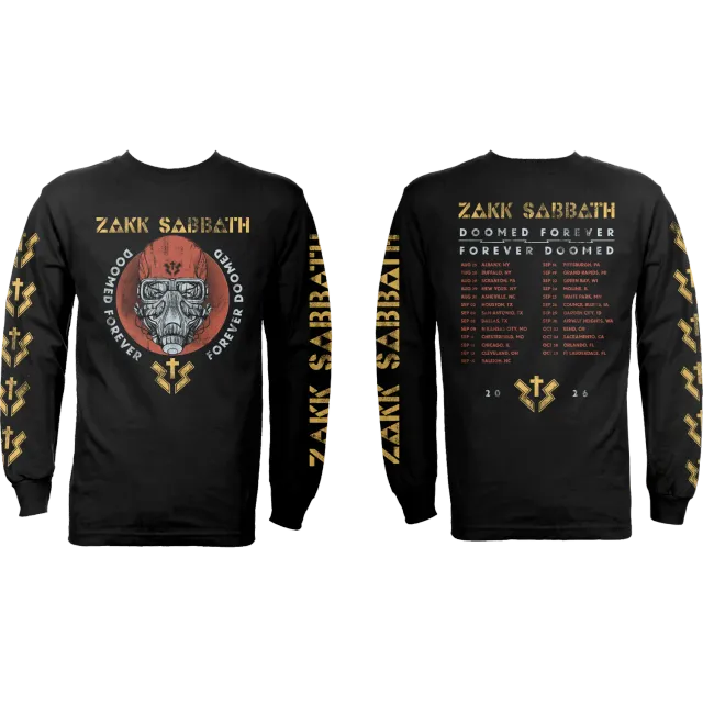 Zakk Wylde Doom Pilot 26 longsleeve L turné