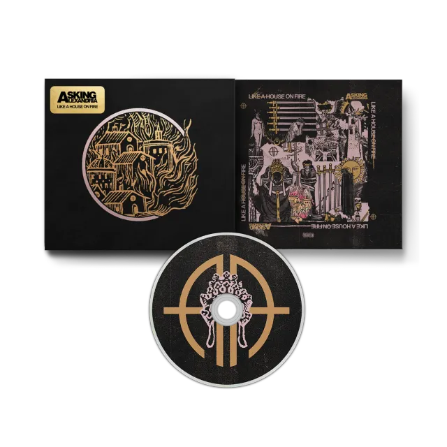 Asking Alexandria Like a House on Fire CD skiva 15 låtar