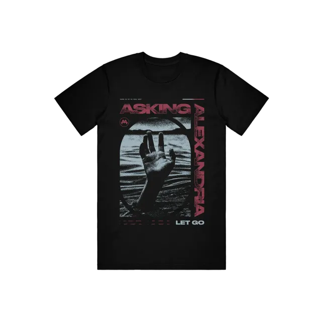 Asking Alexandria Let Go t-shirt officiell merch tryck fram