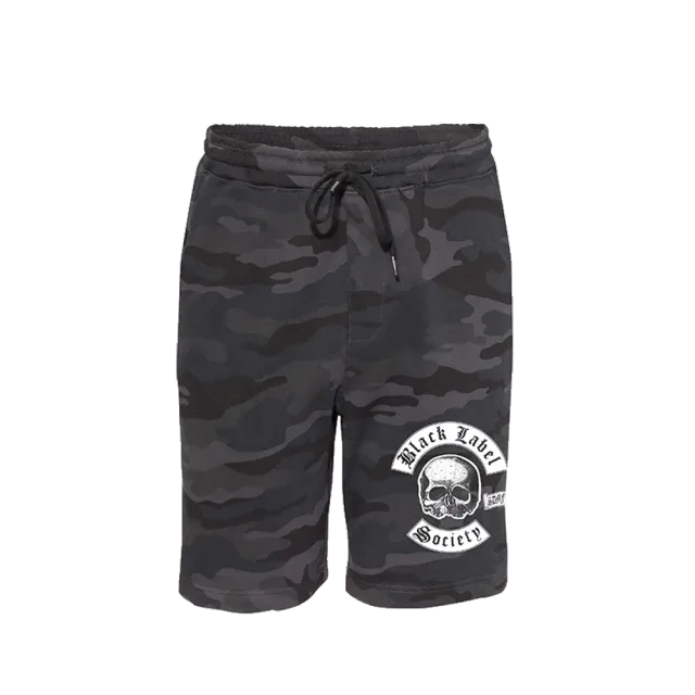 Zakk Wylde Colors Black Camo shorts svart camo