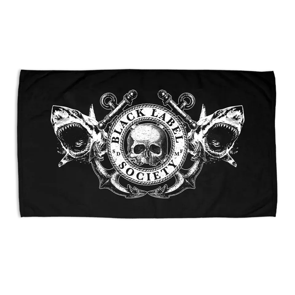 Zakk Wylde Nautical strandhandduk 71x147 cm