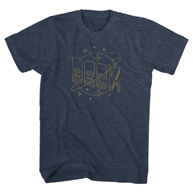 Beck Stars Above t-shirt heather navy bomull