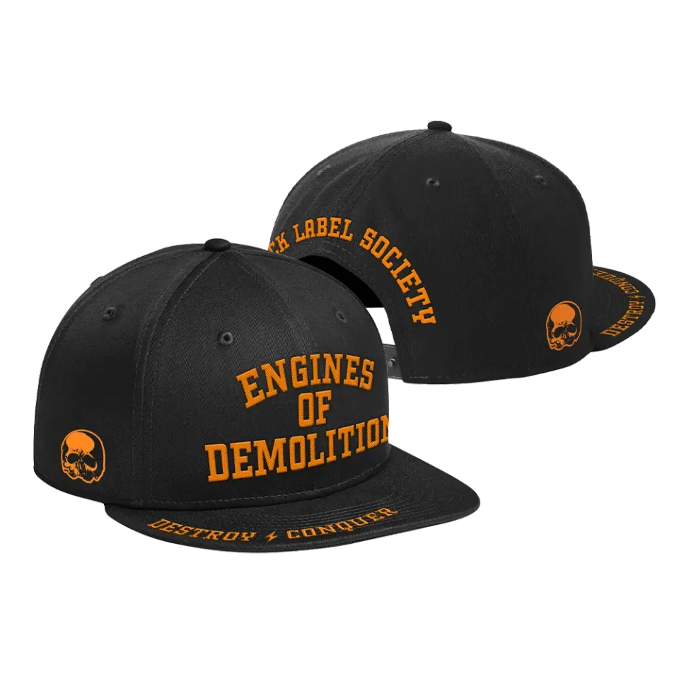 Zakk Wylde Engines of Demolition keps snapback svart