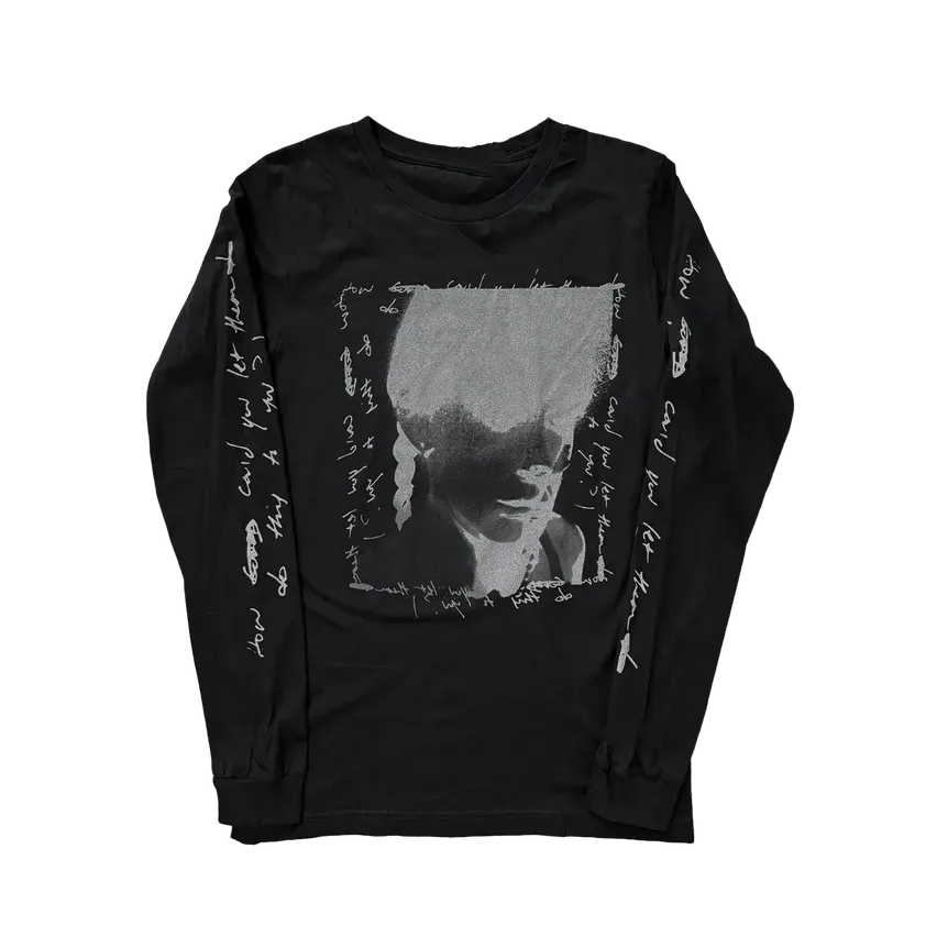 Pvris Inverted Face Långärmad tröja svart