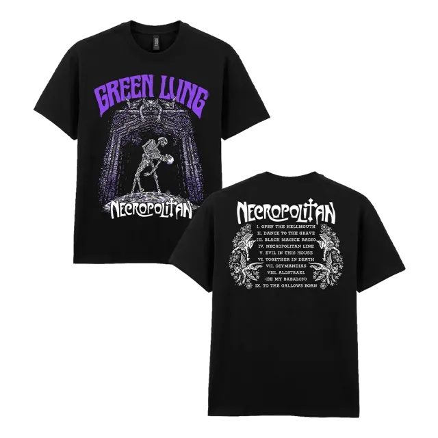 Green Lung Necropolitan t-shirt svart