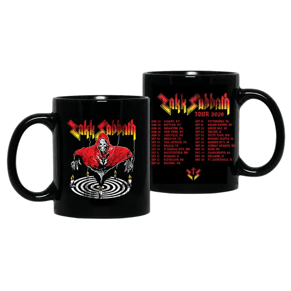 Zakk Wylde Reaper 26 Tour mugg turnémotiv