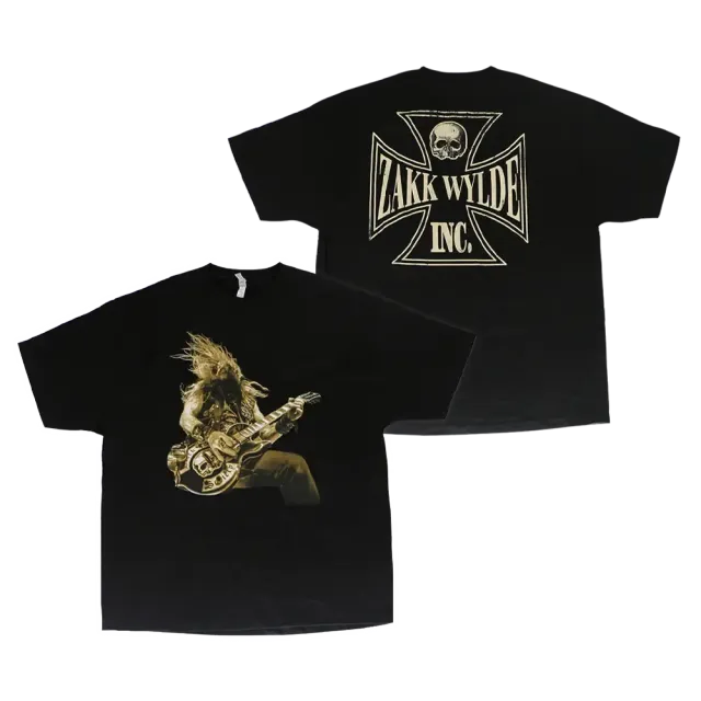 Zakk Wylde Inc t-shirt svart bomull