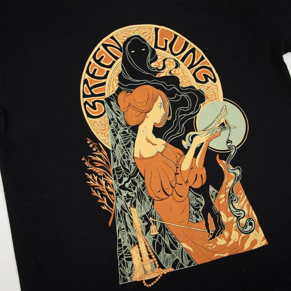 Green Lung Oceans Of Time t-shirt svart bomull