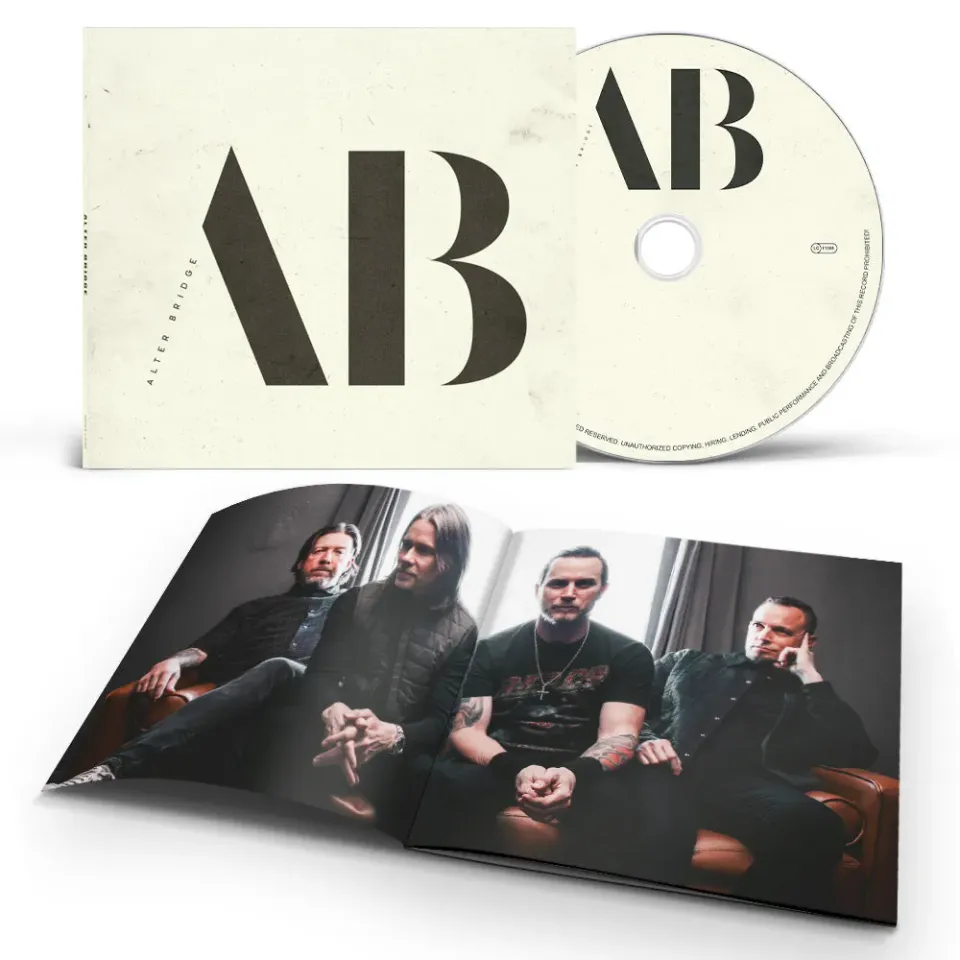 Alter Bridge AB8 CD skiva självbetitlad utgåva