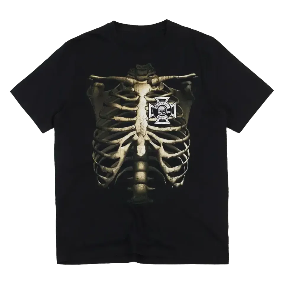 Zakk Wylde Rib Cage t-shirt svart herr