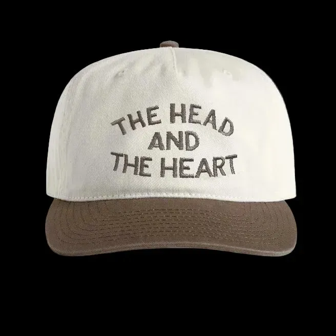 The Head and the Heart THATH Brown Logo keps snapback