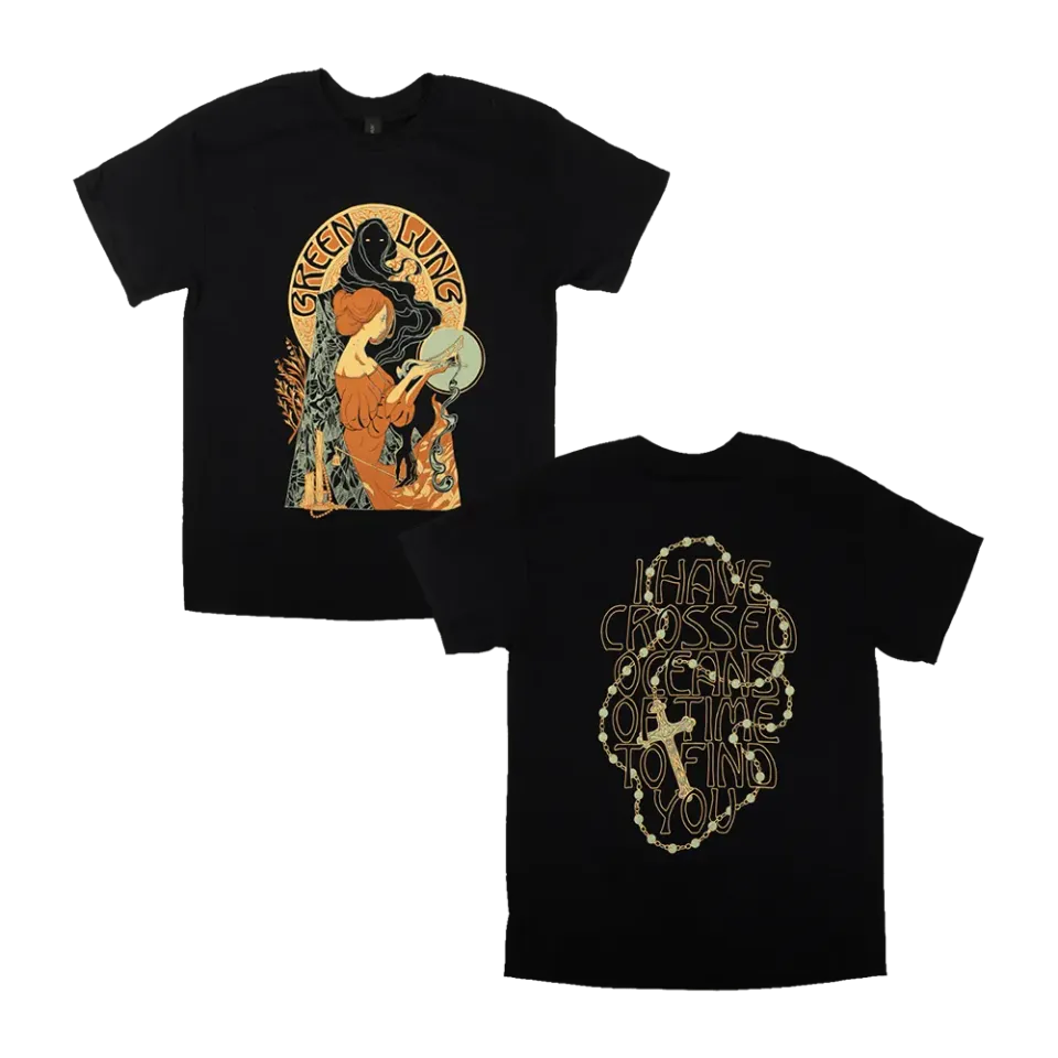 Green Lung Oceans Of Time t-shirt svart bomull