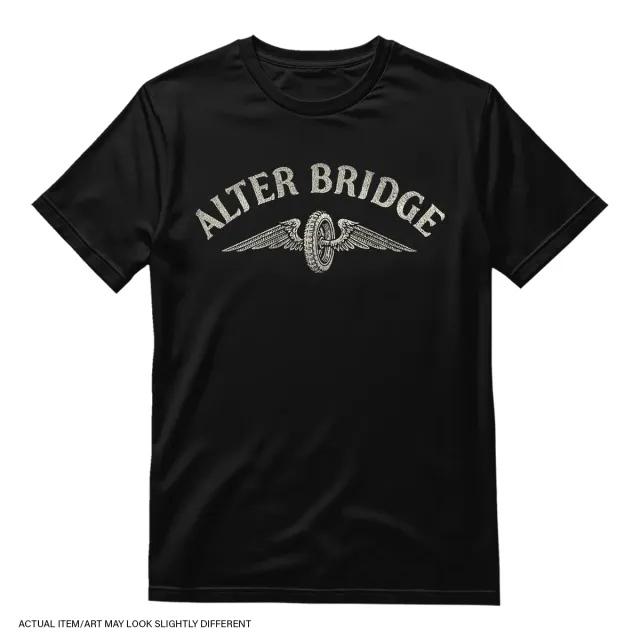 Alter Bridge Racing t-shirt svart med tryck fram