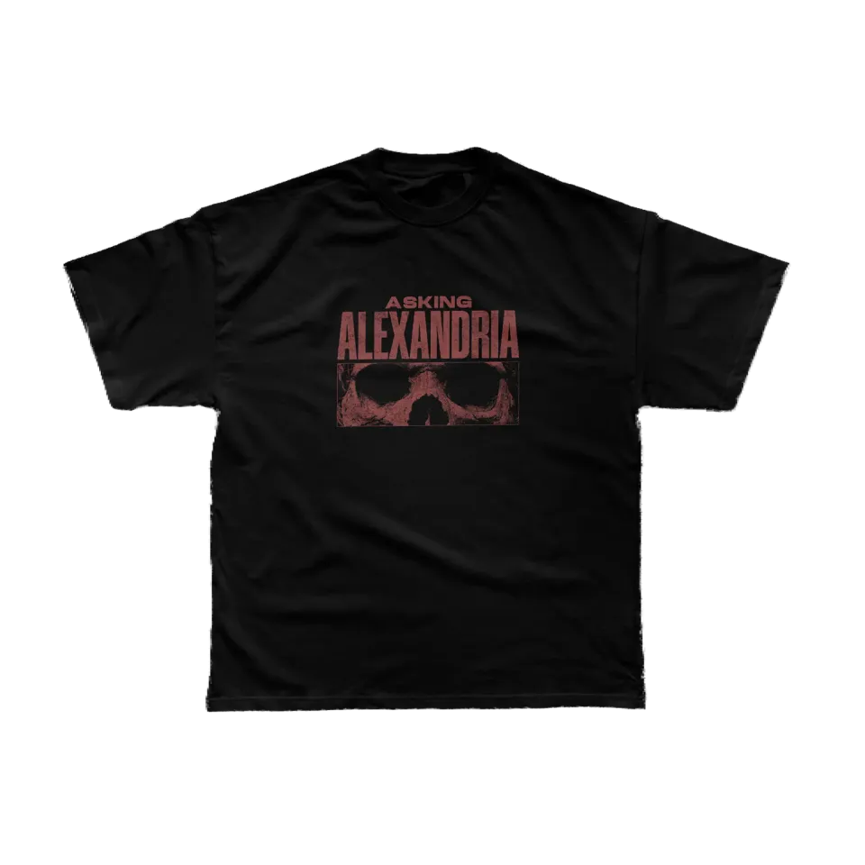Asking Alexandria Let The Dead Take Me t-shirt svart