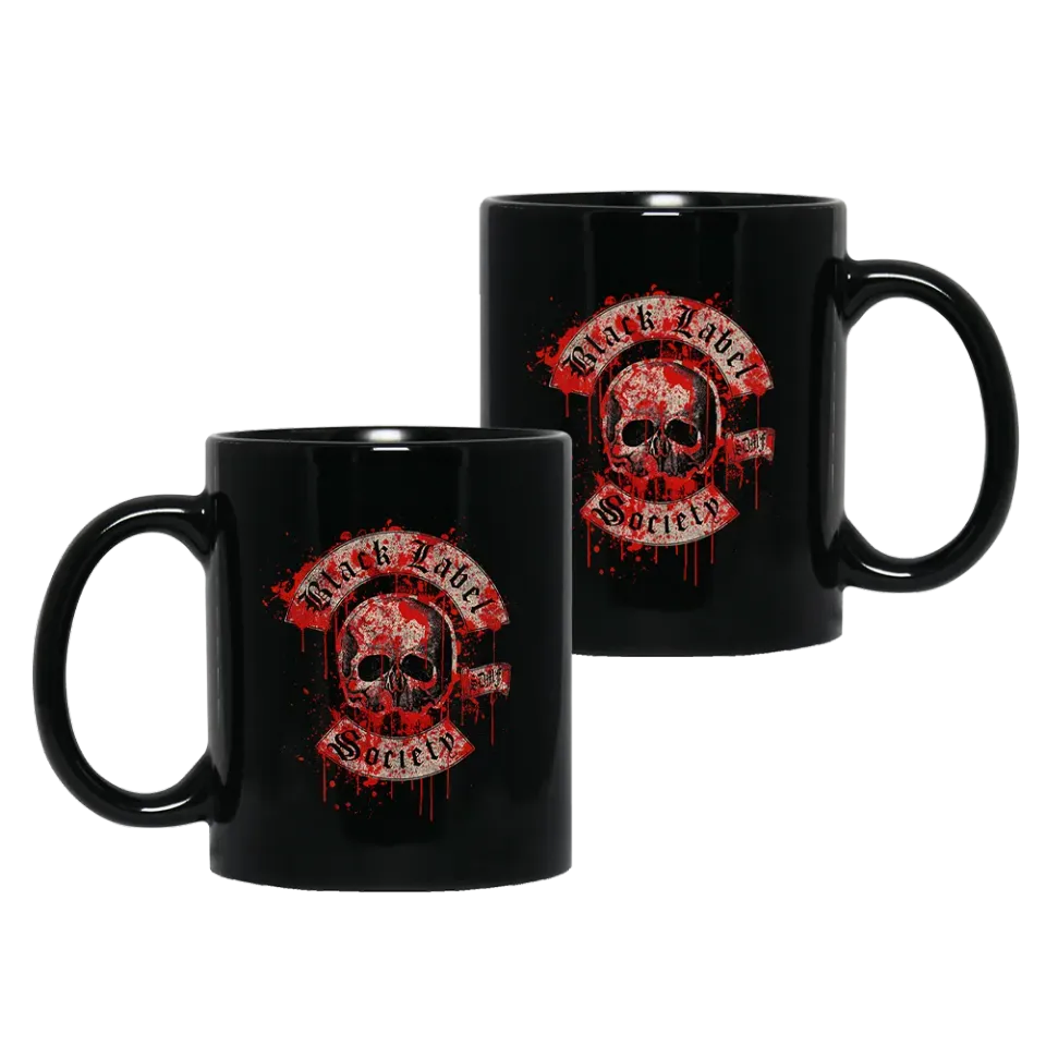 Zakk Wylde BLS Bloody Colors mugg 12oz Halloween