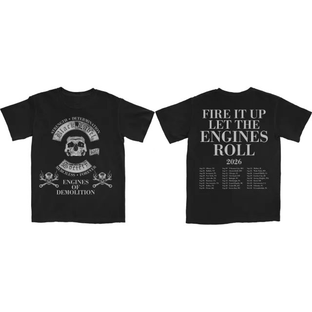 Zakk Wylde Fire It Up t-shirt svart officiell merch