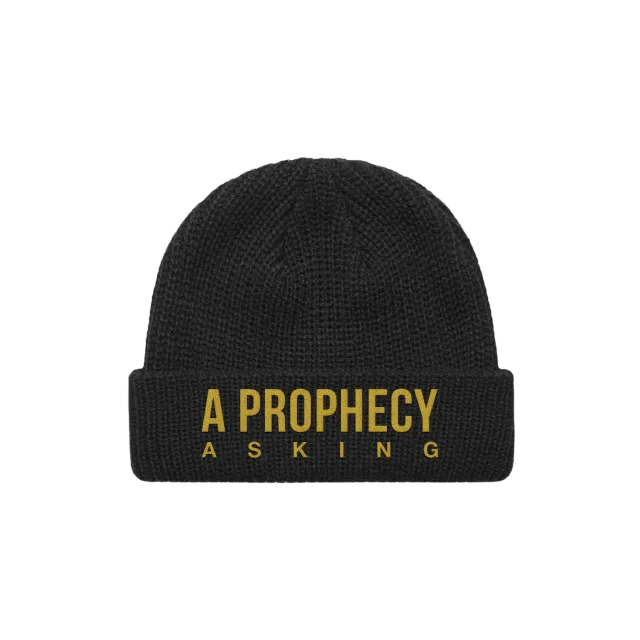Asking Alexandria Prophecy mössa beanie stickad svart