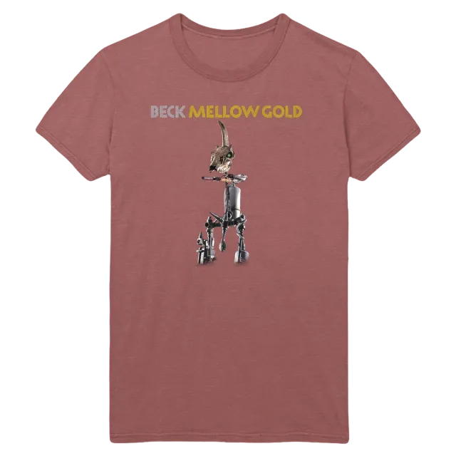 Beck Mellow Robot t-shirt mauve bomull