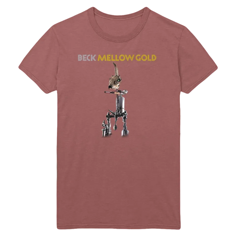 Beck Mellow Robot t-shirt mauve bomull