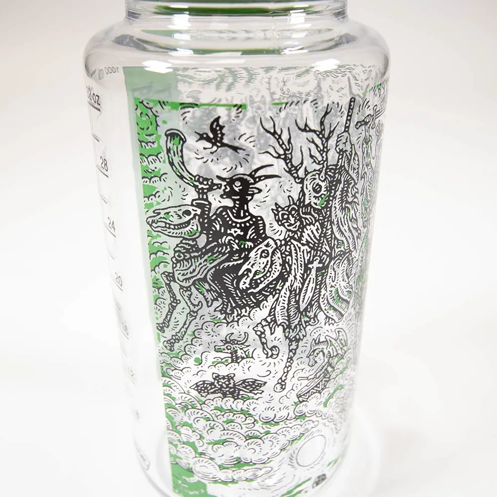 Green Lung This Heathen Land Nalgene flaska 1L