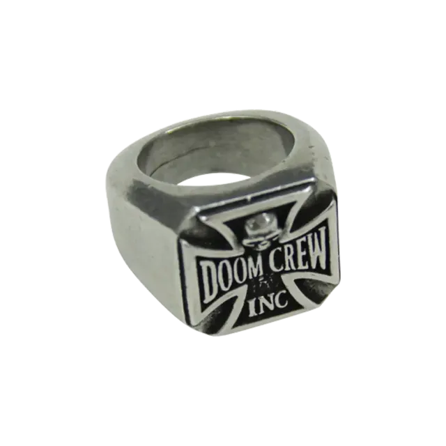 Zakk Wylde Doom Crew ring metall storlek 8–15