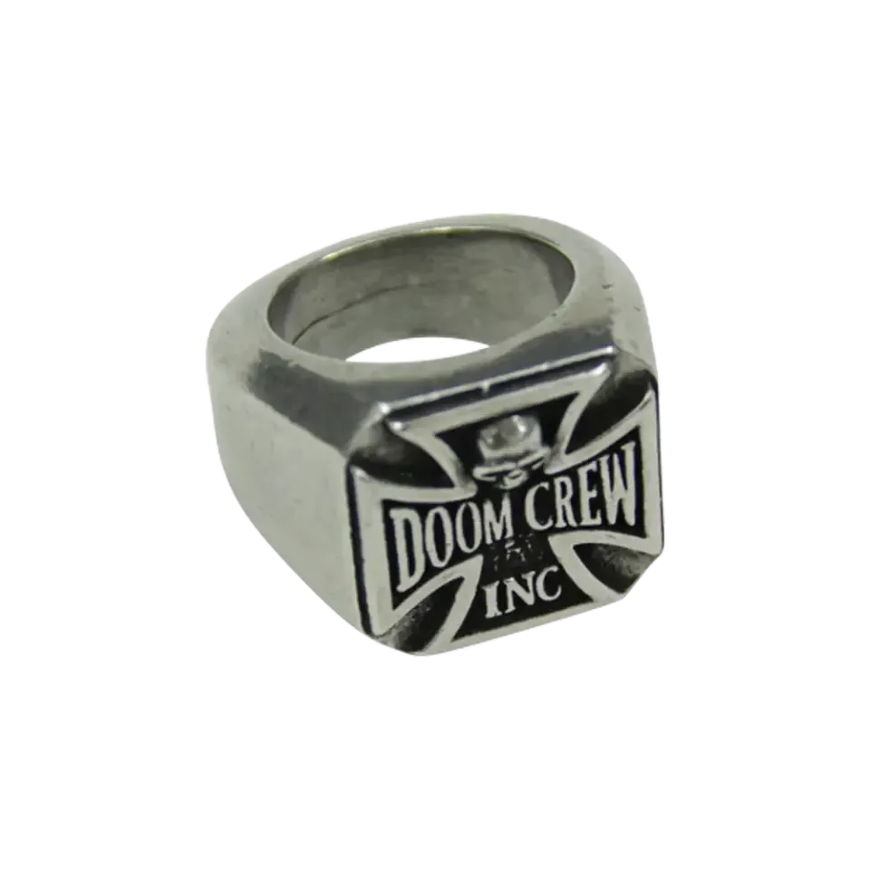 Zakk Wylde Doom Crew ring metall storlek 8–15