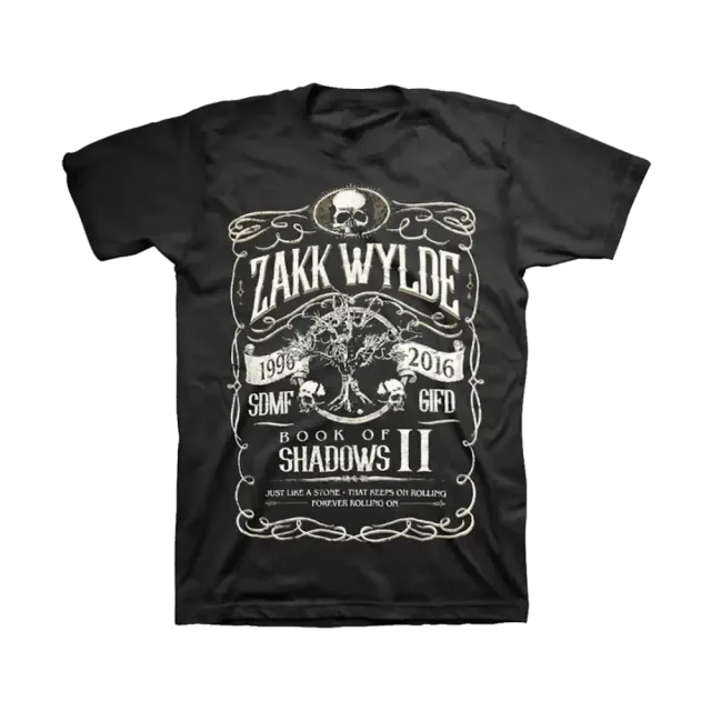 Zakk Wylde BLS II Summer Tour t-shirt