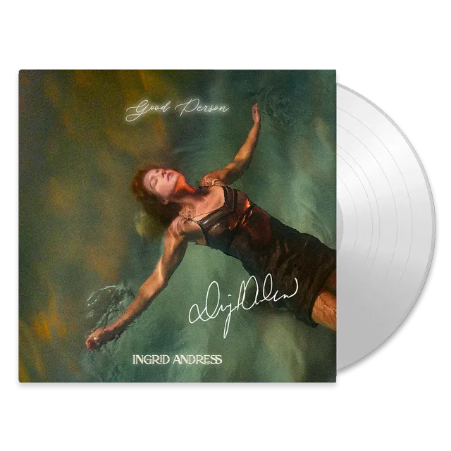 Ingrid Andress Good Person vinyl clear signerad