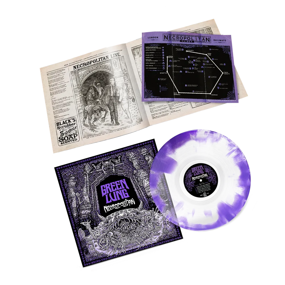 Green Lung Necropolitan signerad vinyl 12" Ectoplasm