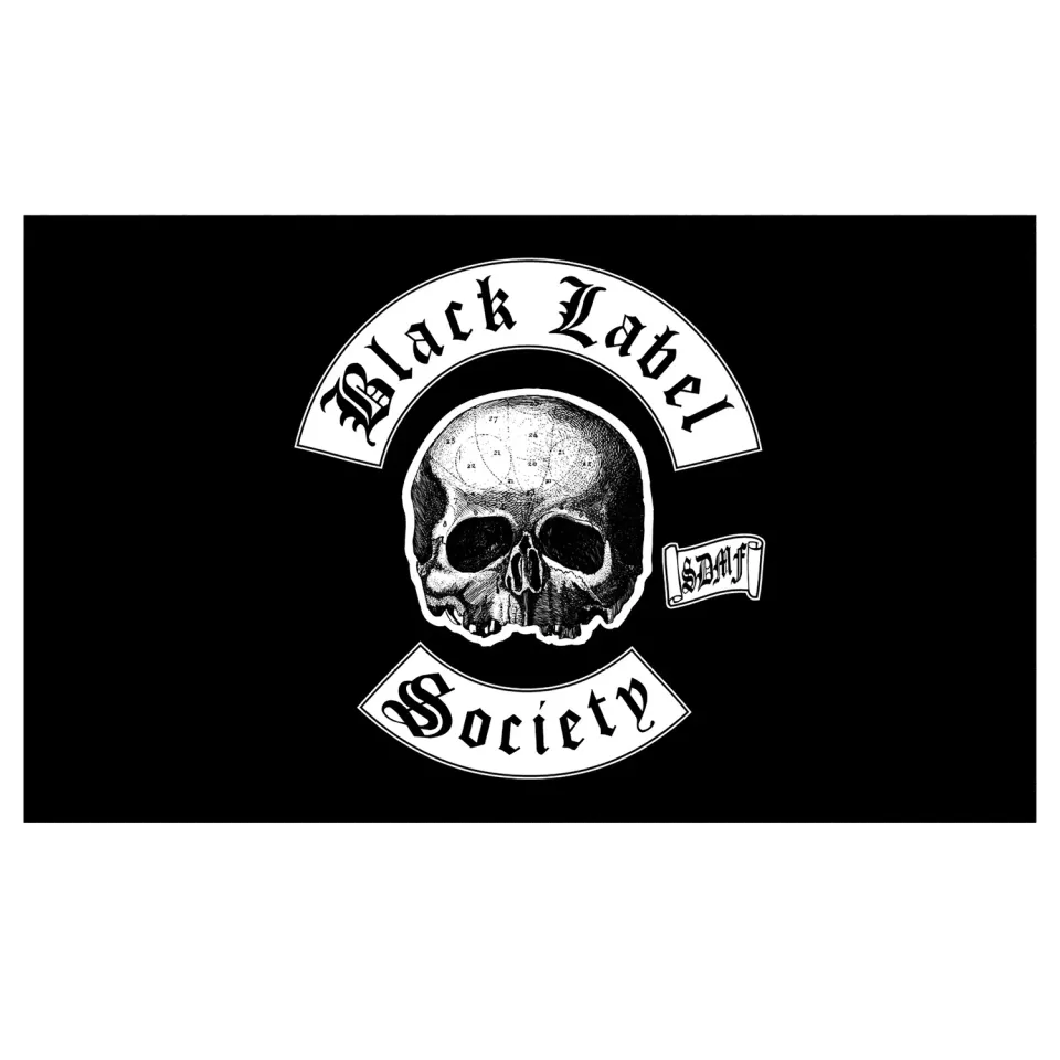 Zakk Wylde Colors väggflagga 5x3 tyg