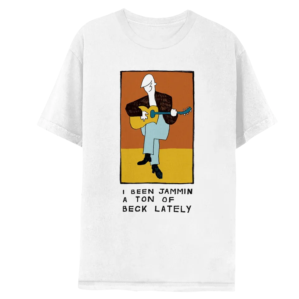 Beck Jammin t-shirt vit bomull unisex