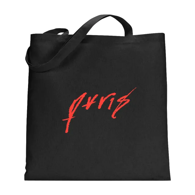 PVRIS Logo Tote tygkasse natur bomull