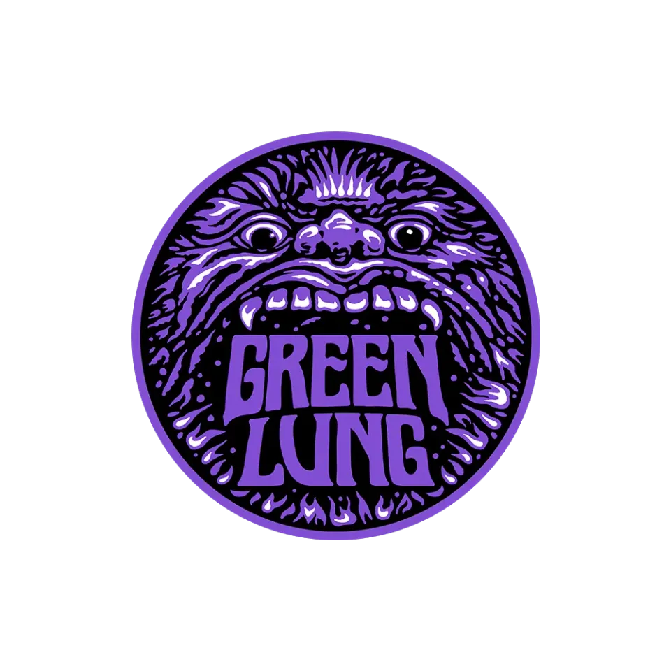 Green Lung Hellmouth tygmärke vävd