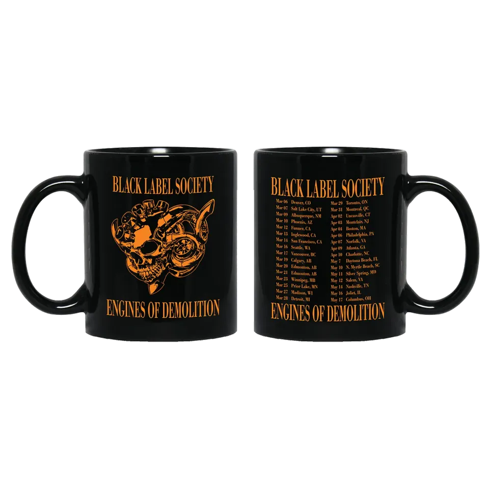 Zakk Wylde Engines of Demolition mugg svart