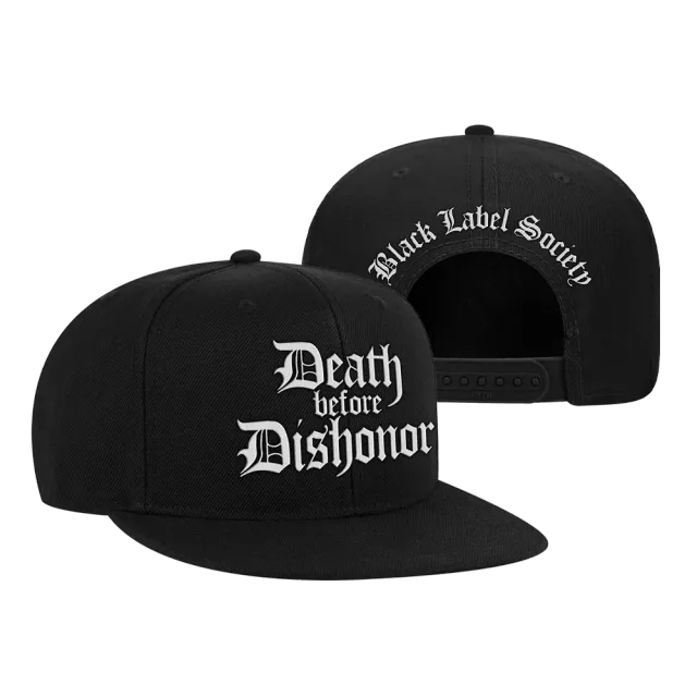 Zakk Wylde Death Before Dishonor snapback keps broderad