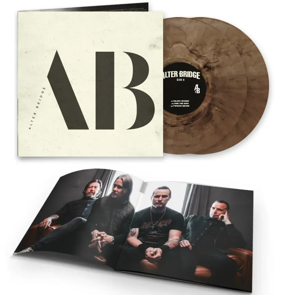 Alter Bridge AB8 vinyl 2-LP Marble Black Smoke
