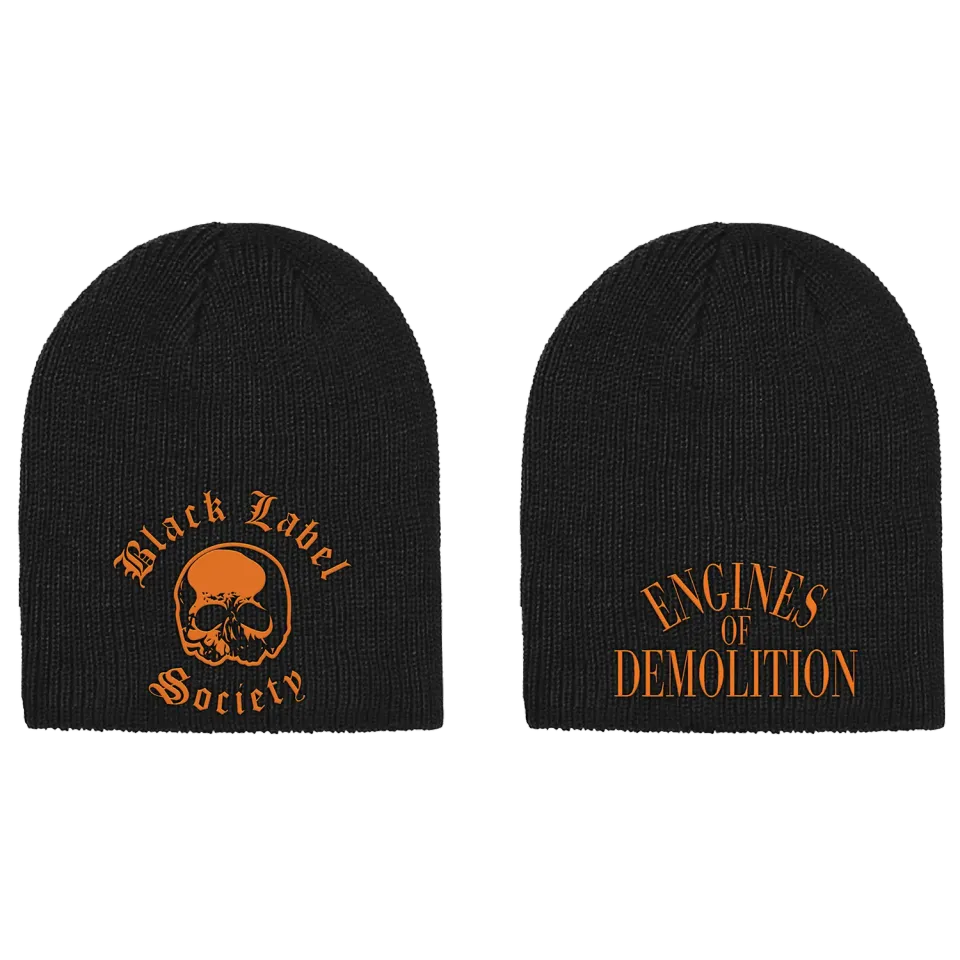 Zakk Wylde EoD beanie svart mössa brodyr